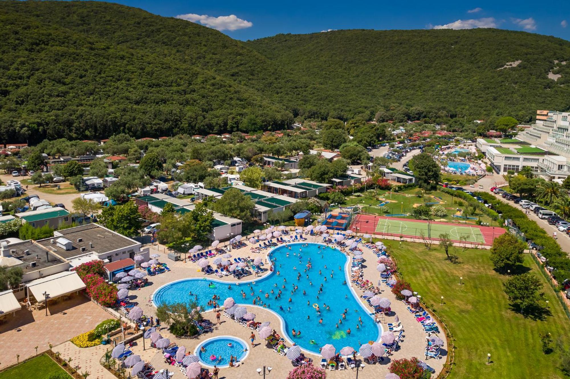 Camping Residence Oliva Rabac Exterior foto